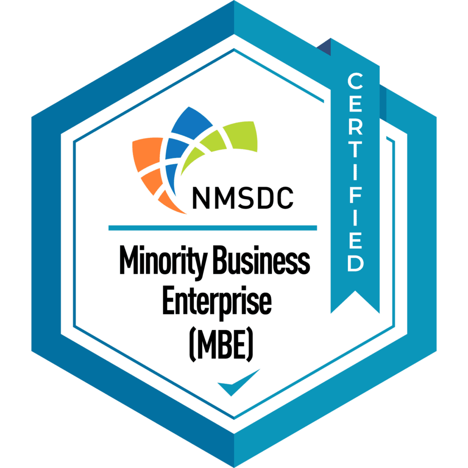 NMSDC Certified Minority Business Enterprise badge